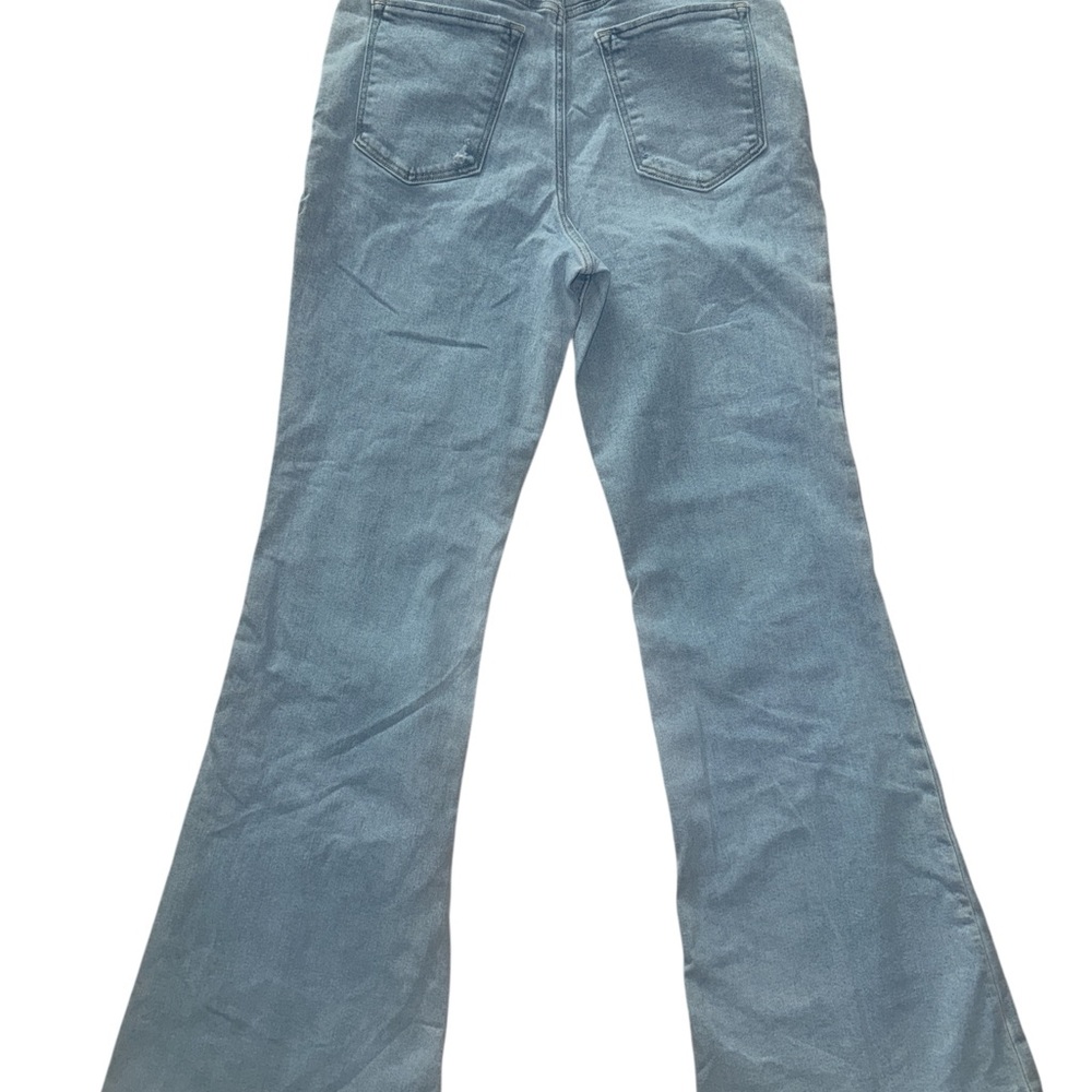 Abercrombie & Fitch The Flare ultra High high rise denim jeans size 31 - Picture 2 of 6